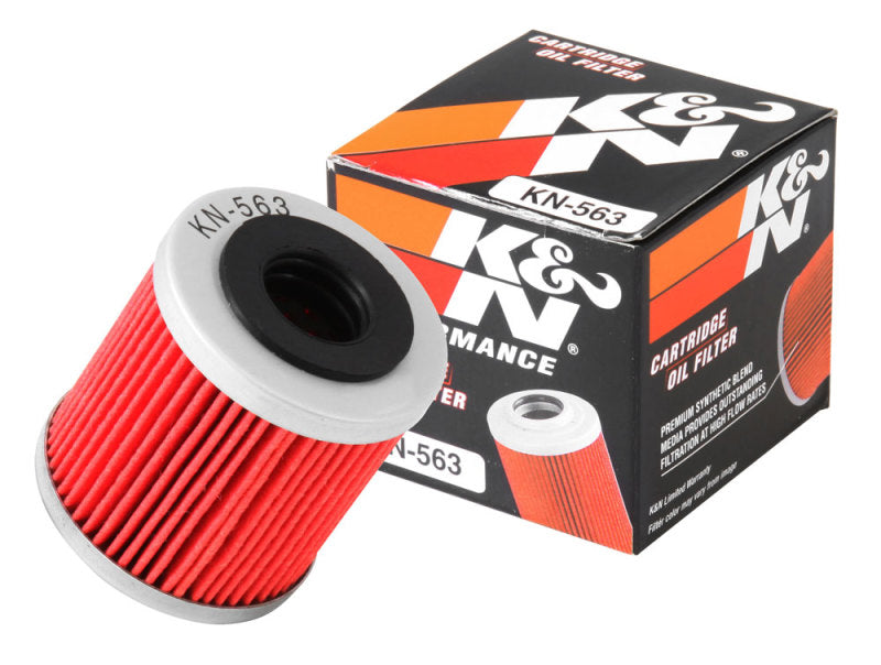 K&amp;N Aprilia / Derbi / Husqvarna / Piaggio 1.781in OD x 0.625in ID x 1.844in H Oil Filter - KN-563