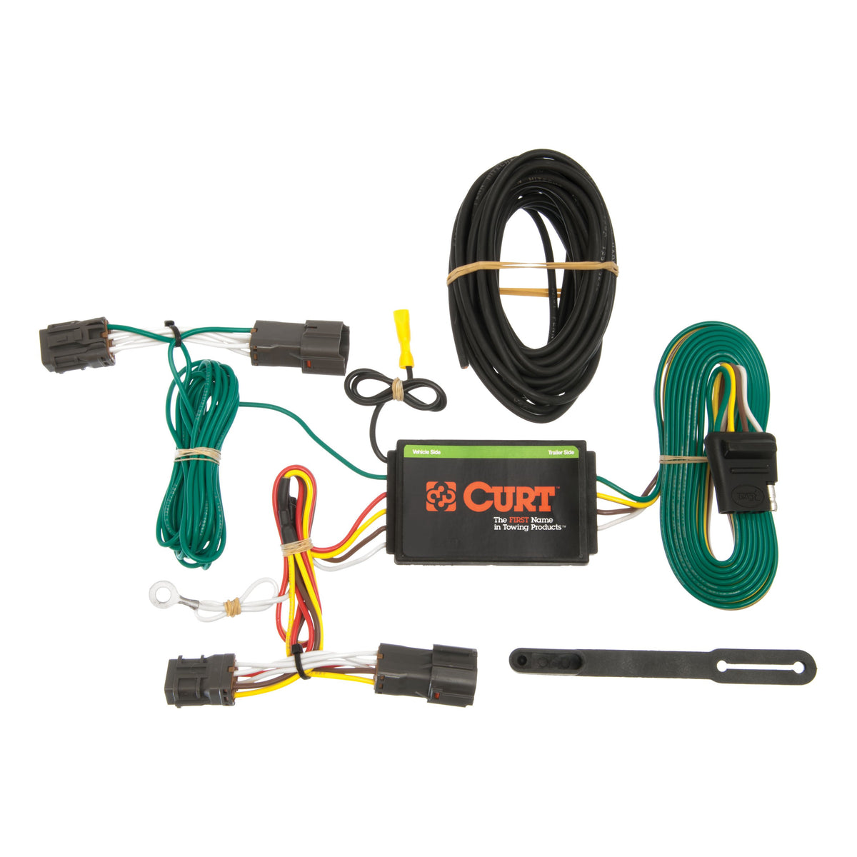 CURT 56153 Vehicle-Side Custom 4-Pin Trailer Wiring Harness, Fits Select Hyundai Veloster