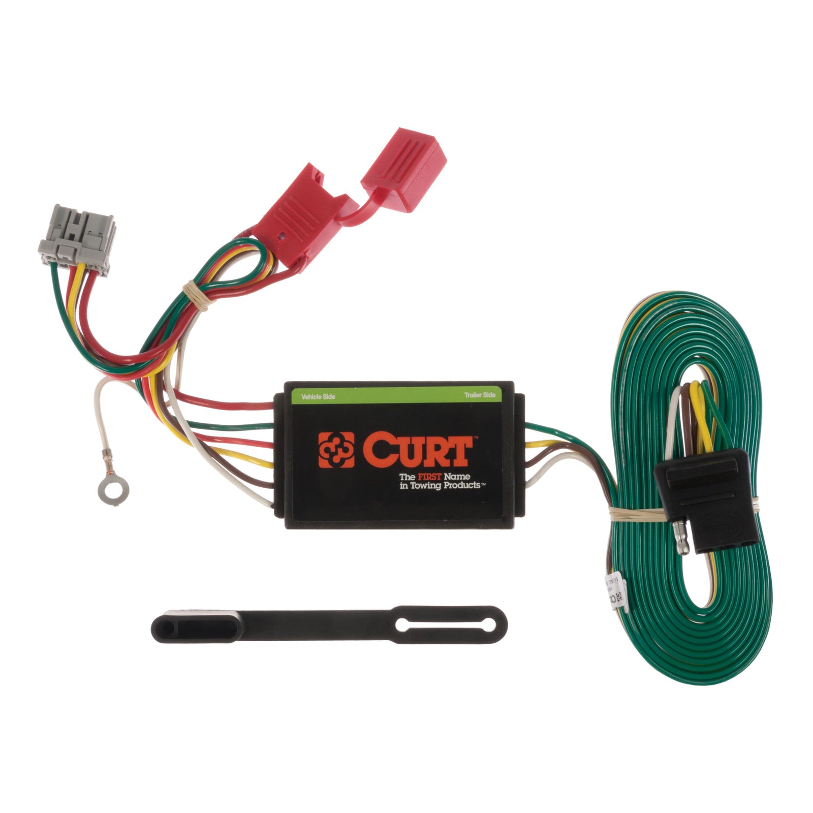 CURT 56161 Vehicle-Side Custom 4-Pin Trailer Wiring Harness, Fits Select Honda Odyssey