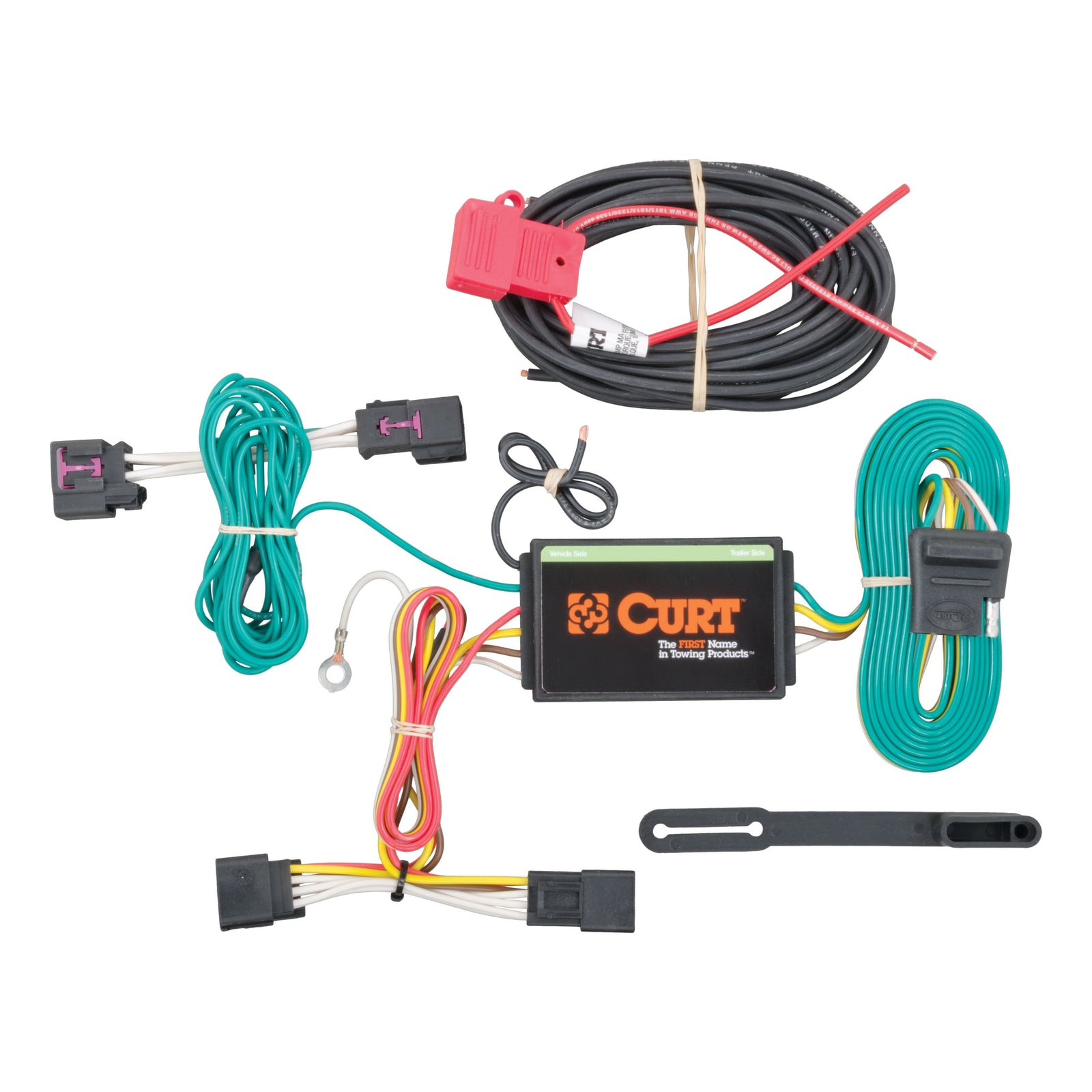 CURT 56214 Vehicle-Side Custom 4-Pin Trailer Wiring Harness, Fits Select Chevrolet Cruze