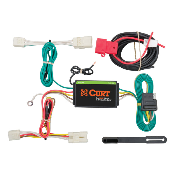 CURT 56233 Vehicle-Side Custom 4-Pin Trailer Wiring Harness, Fits Select Hyundai Elantra, GT, Ioniq
