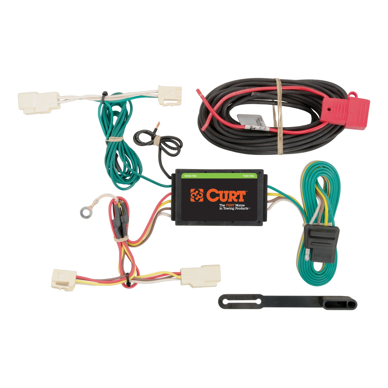 CURT 56246 Vehicle-Side Custom 4-Pin Trailer Wiring Harness, Fits Select Subaru Legacy
