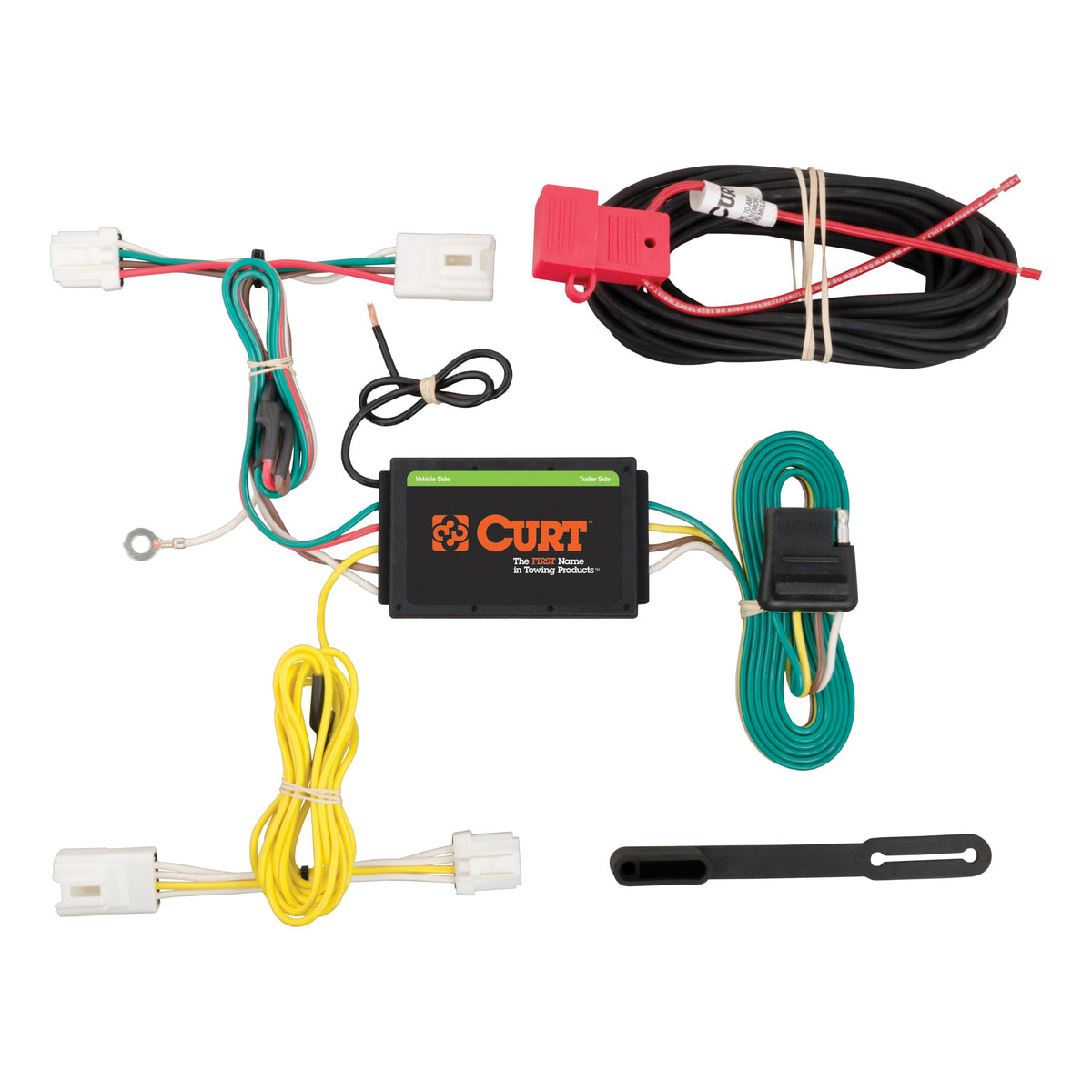CURT 56248 Vehicle-Side Custom 4-Pin Trailer Wiring Harness, Fits Select Infiniti Q50