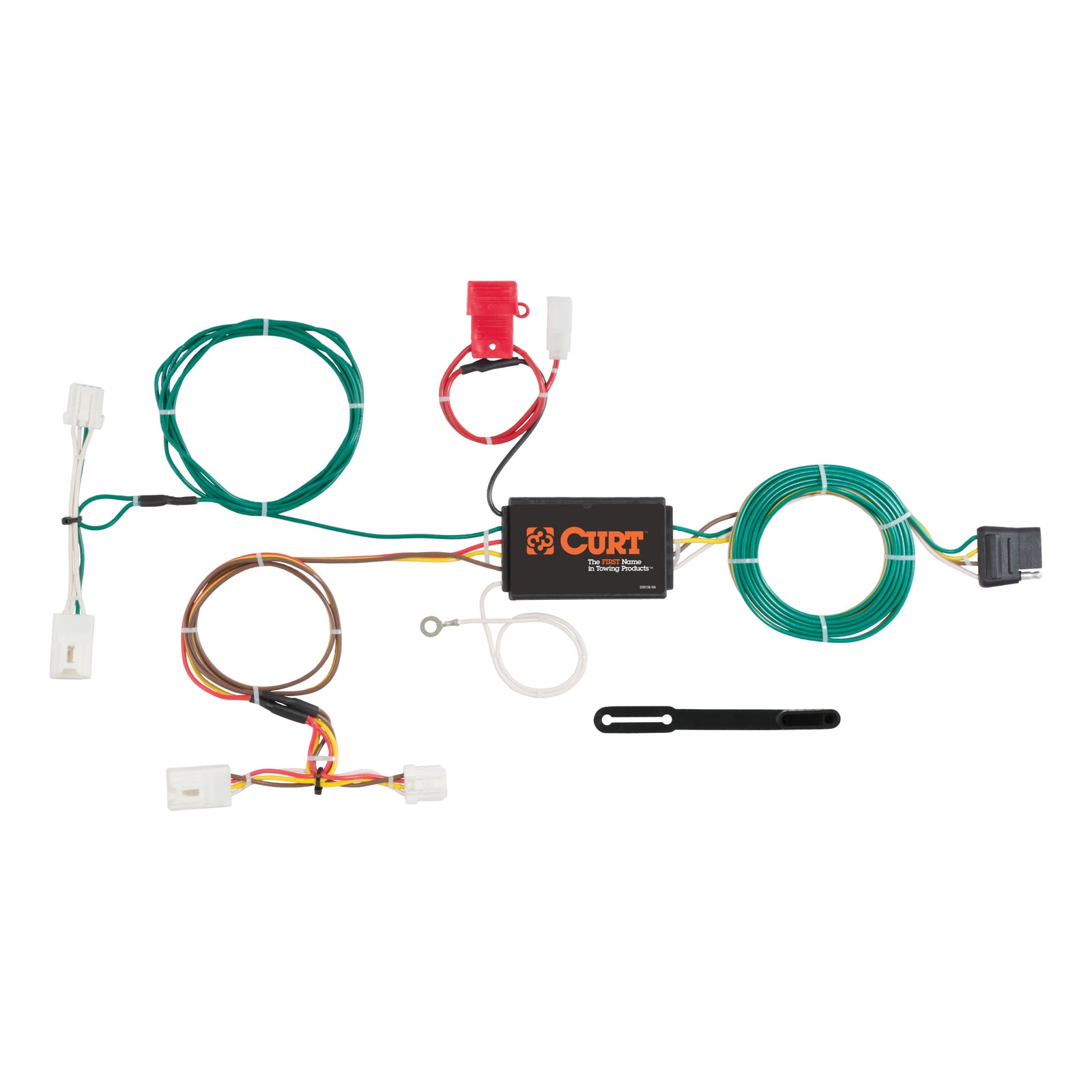 CURT 56267 Vehicle-Side Custom 4-Pin Trailer Wiring Harness, Fits Select Nissan Murano