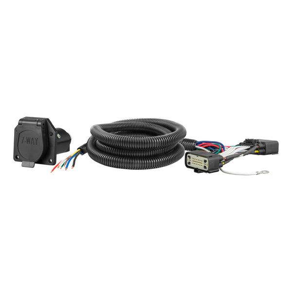 CURT 56278 Vehicle-Side Custom RV Blade 7-Pin Trailer Wiring Harness, Fits Select Ford Explorer
