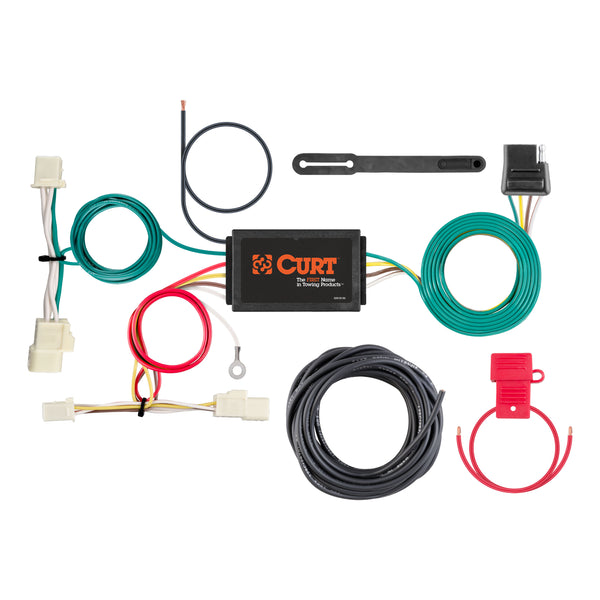 CURT 56316 Vehicle-Side Custom 4-Pin Trailer Wiring Harness, Fits Select Hyundai Elantra Sedan Limited