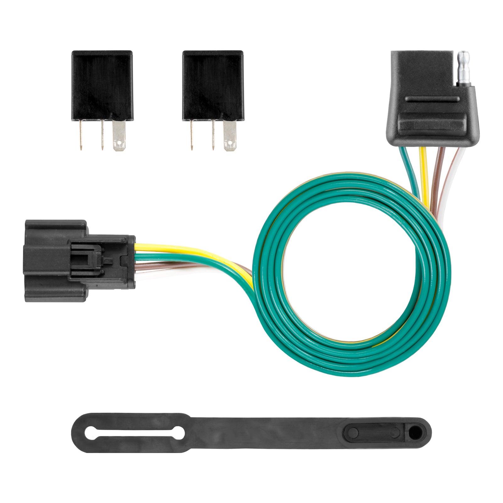 CURT 56364 Vehicle-Side Custom 4-Pin Trailer Wiring Harness, Fits Select Buick Envision