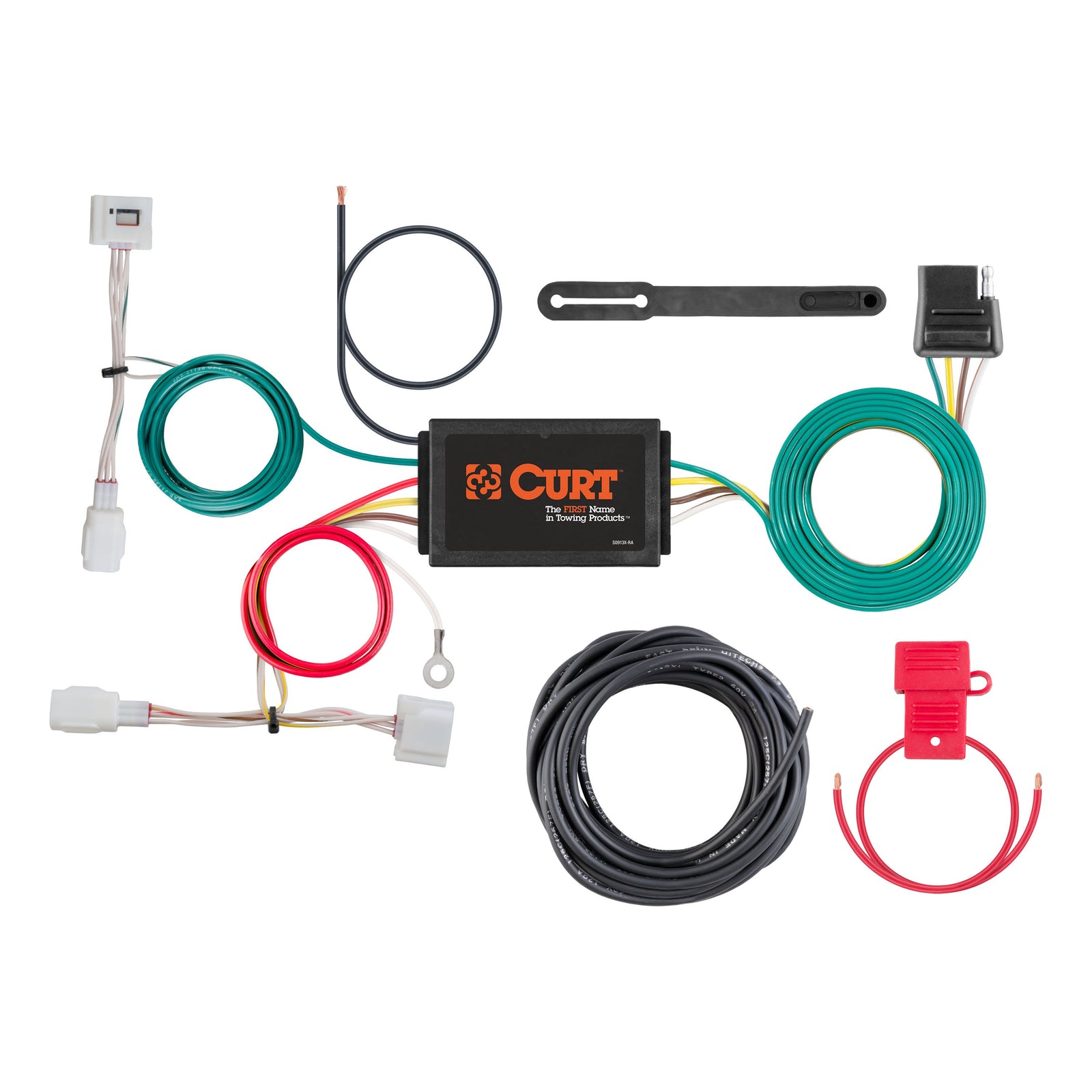 CURT 56377 Vehicle-Side Custom 4-Pin Trailer Wiring Harness, Fits Select Mazda CX-5