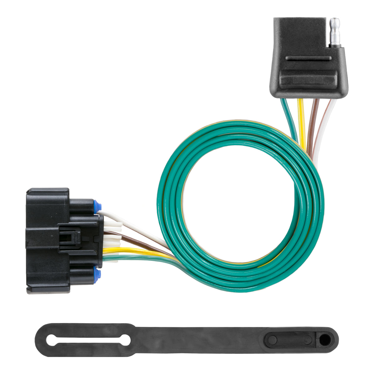 CURT 56394 Vehicle-Side Custom 4-Pin Trailer Wiring Harness, Fits Select Chevrolet Traverse