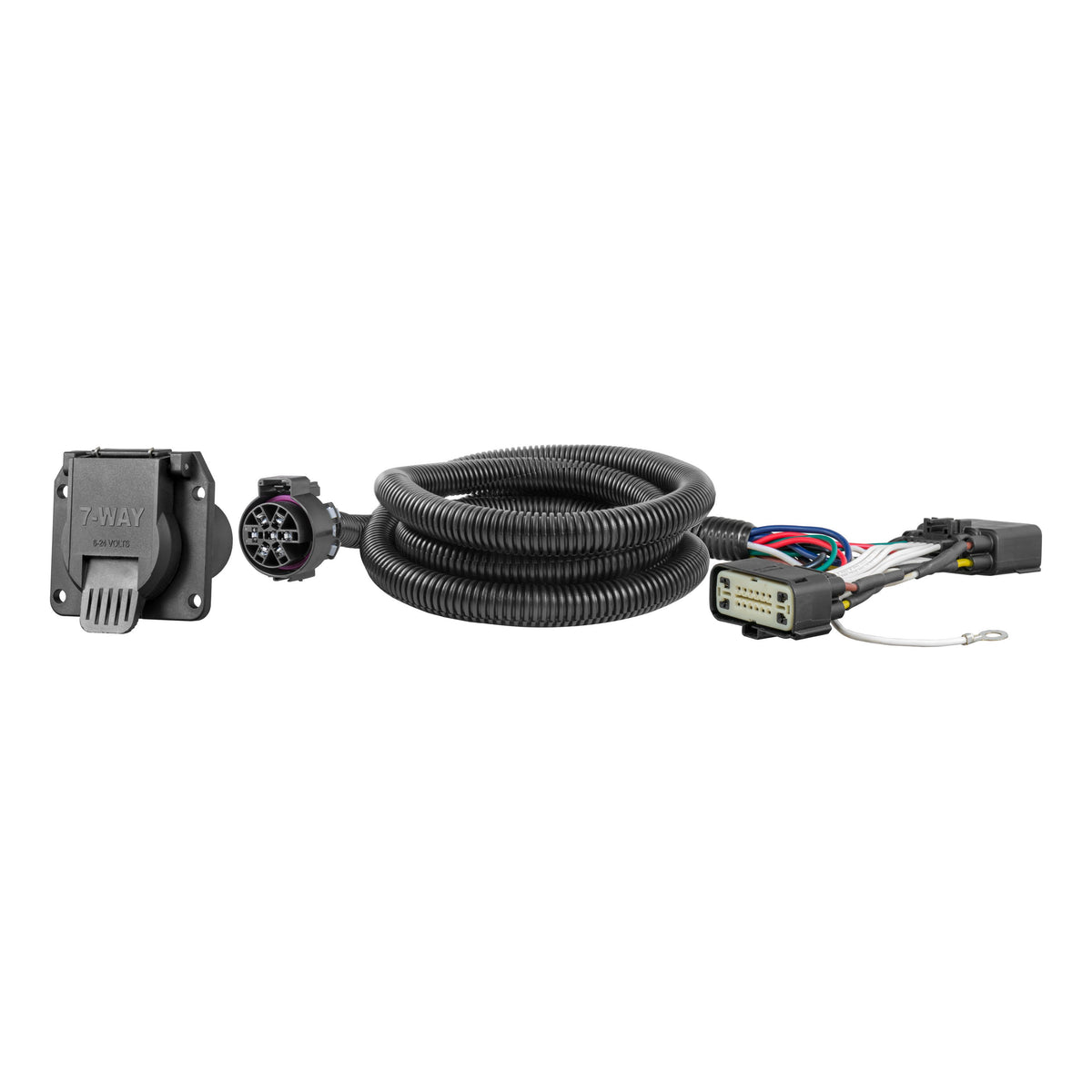 CURT 56413 Vehicle-Side Custom RV Blade 7-Pin Trailer Wiring Harness, Fits Select Ford F-150