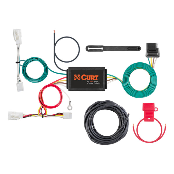 CURT 56416 Vehicle-Side Custom 4-Pin Trailer Wiring Harness, Fits Select Toyota Avalon