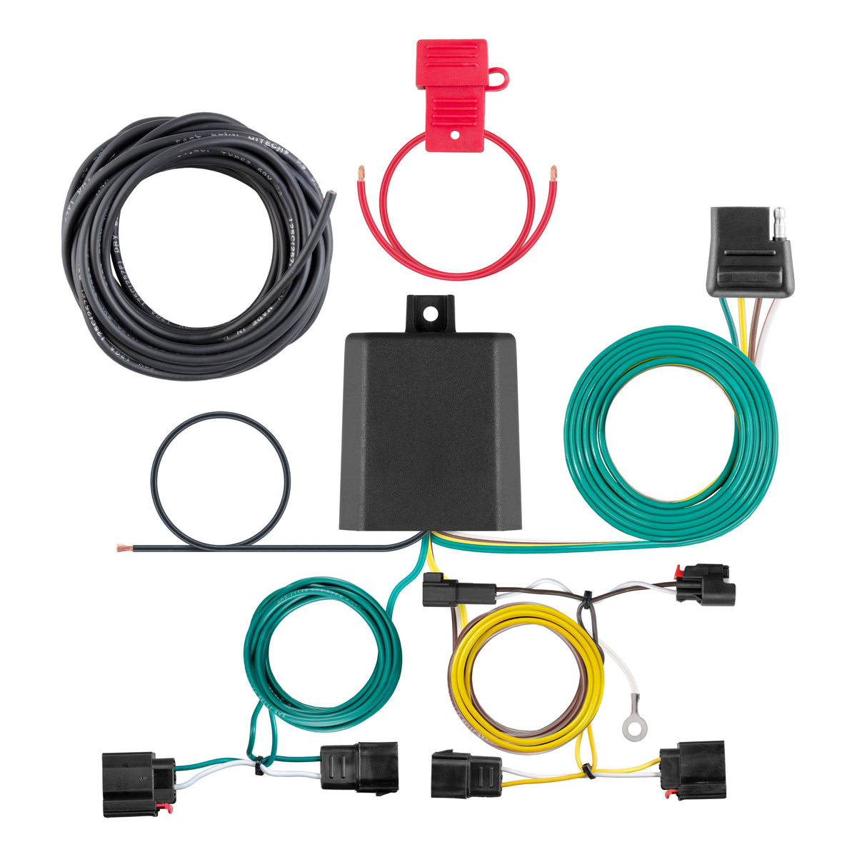 CURT 56426 Vehicle-Side Custom 4-Pin Trailer Wiring Harness, Fits Select Jeep Grand Cherokee