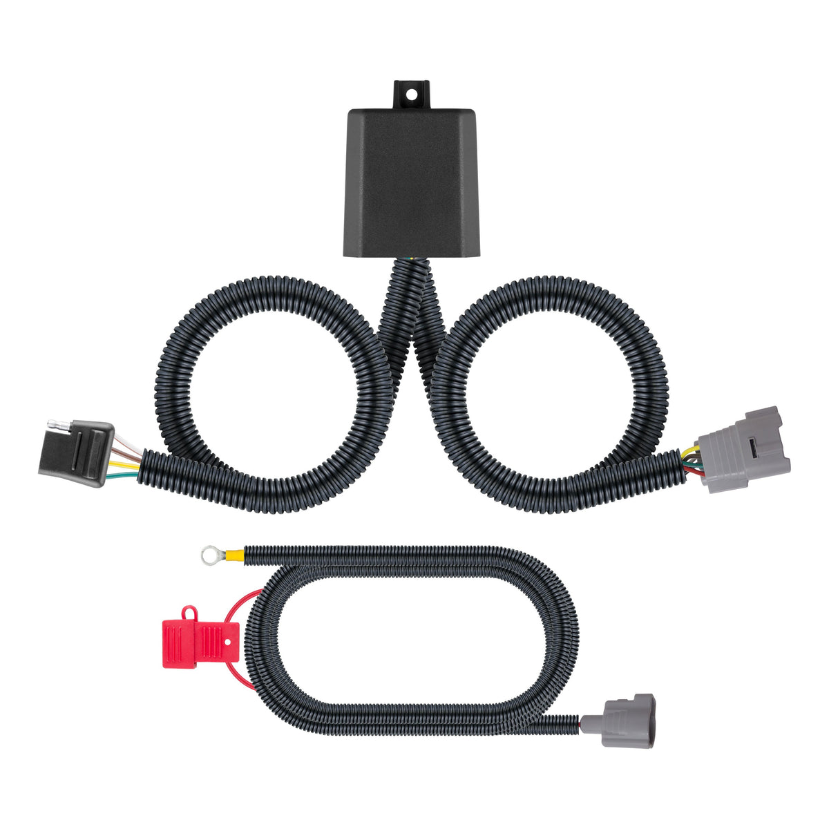 CURT 56438 Vehicle-Side Custom 4-Pin Trailer Wiring Harness, Fits Select Toyota Tundra