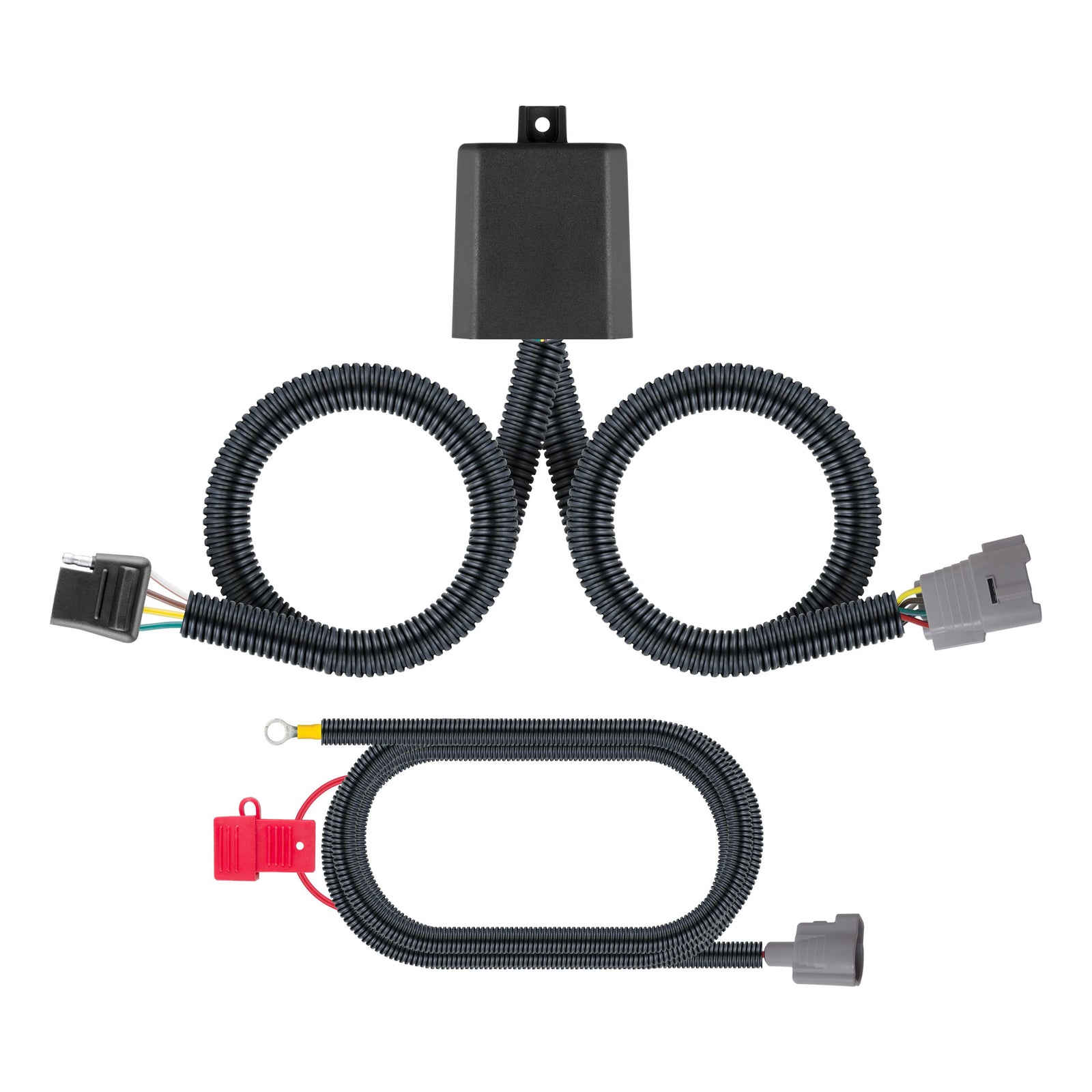 CURT 56438 Vehicle-Side Custom 4-Pin Trailer Wiring Harness, Fits Select Toyota Tundra