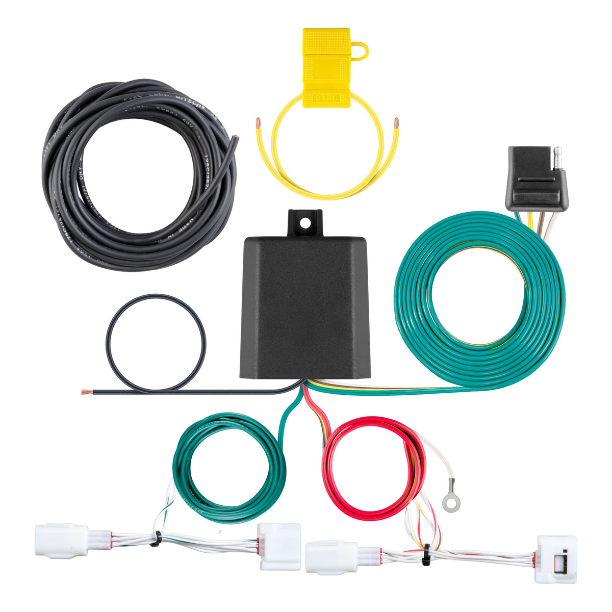 CURT 56450 Vehicle-Side Custom 4-Pin Trailer Wiring Harness, Fits Select Mazda CX-30