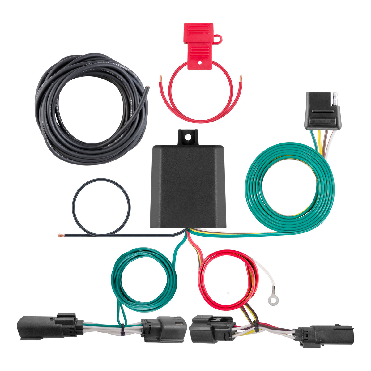 CURT 56456 Vehicle-Side Custom 4-Pin Trailer Wiring Harness, Fits Select Buick Encore