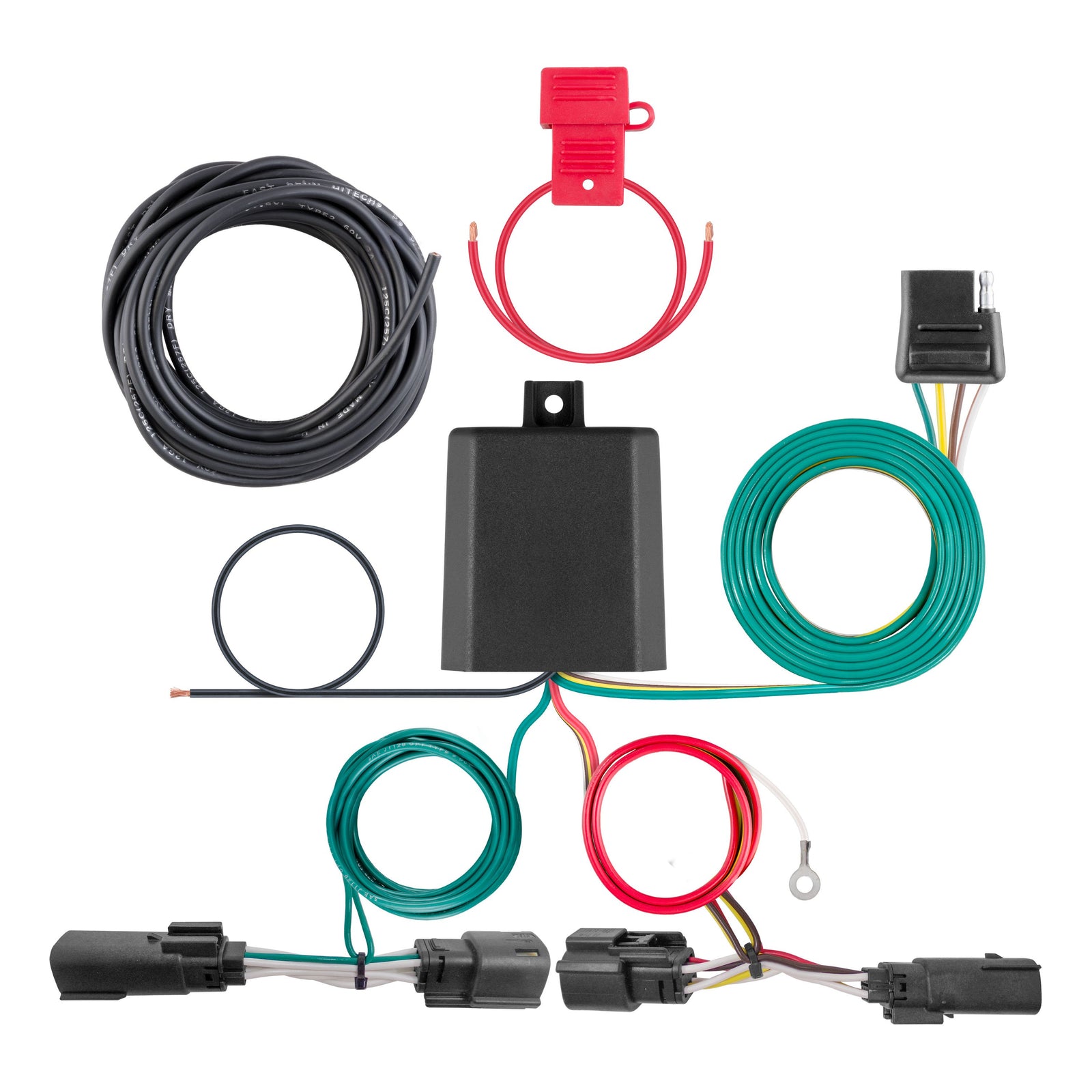 CURT 56456 Vehicle-Side Custom 4-Pin Trailer Wiring Harness, Fits Select Buick Encore