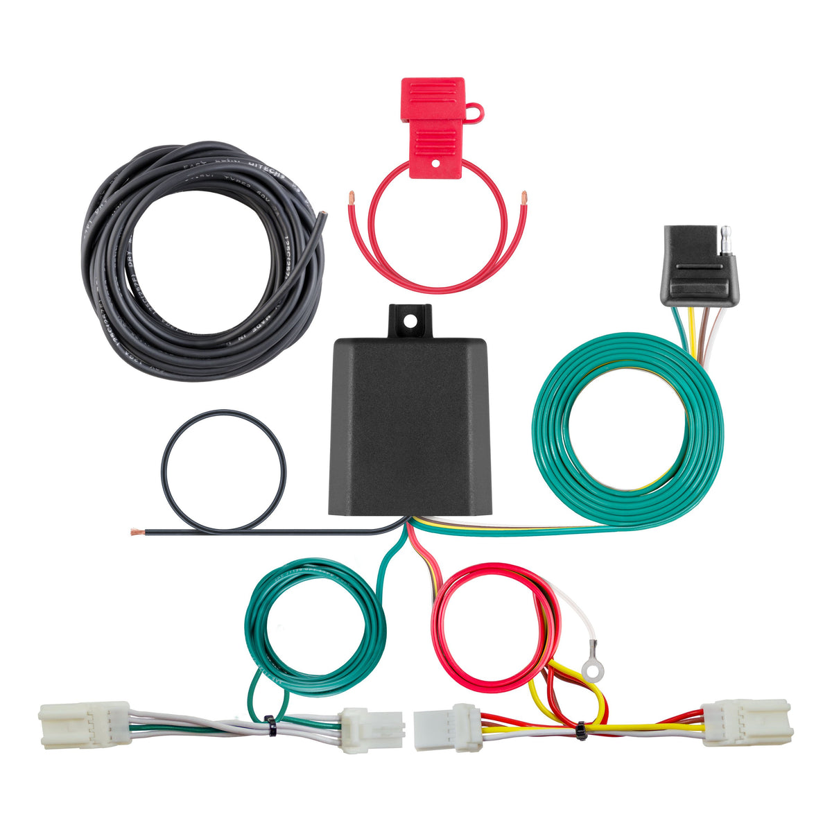 CURT 56470 Vehicle-Side Custom 4-Pin Trailer Wiring Harness, Fits Select Hyundai Elantra