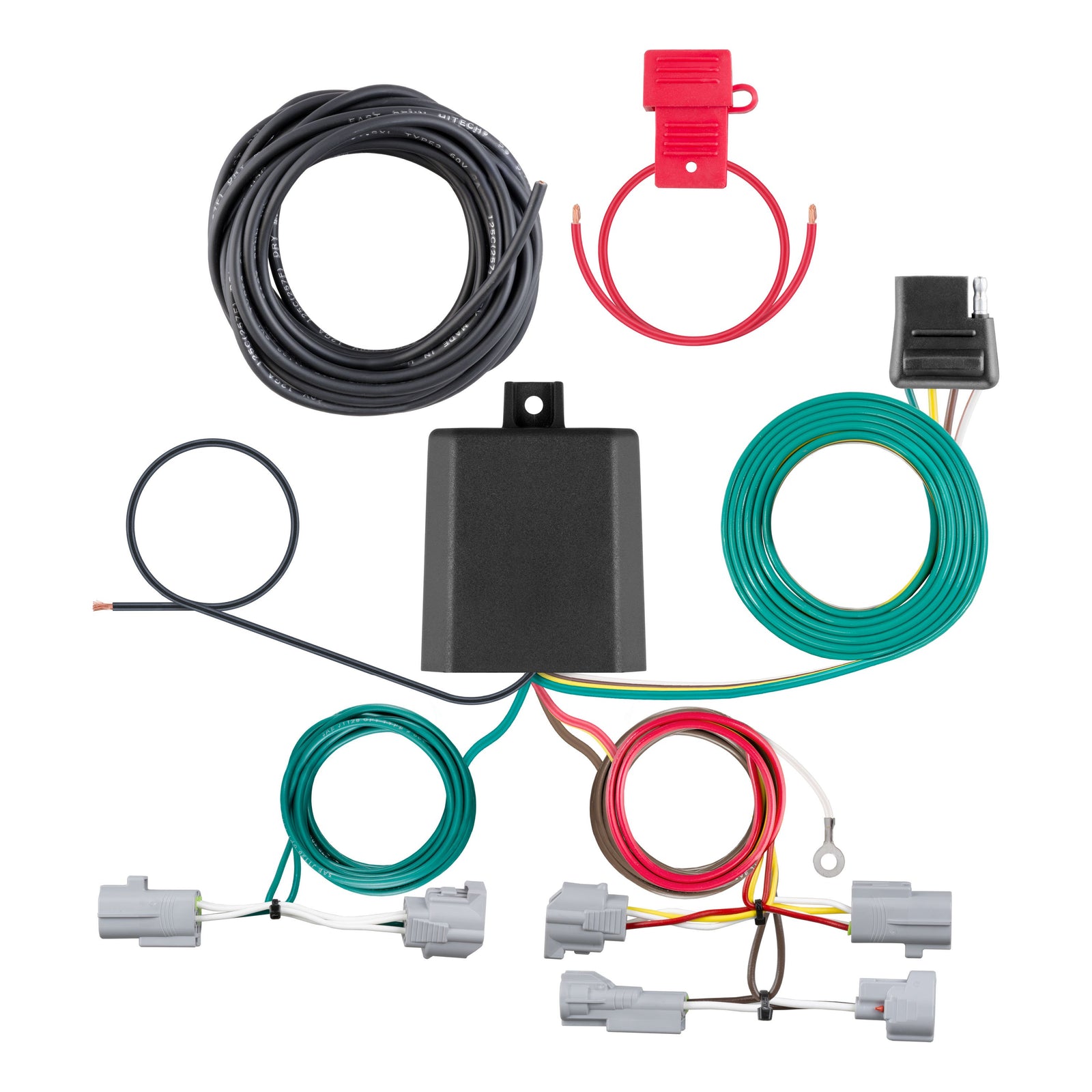 CURT 56479 Vehicle-Side Custom 4-Pin Trailer Wiring Harness, Fits Select Toyota Corolla Cross