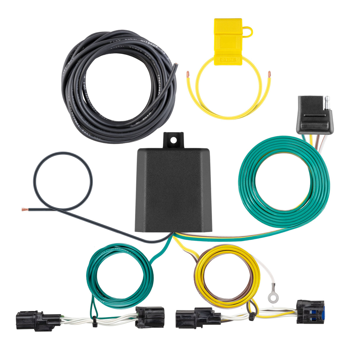 CURT 56484 Vehicle-Side Custom 4-Pin Trailer Wiring Harness, Fits Select Hyundai Ioniq 5