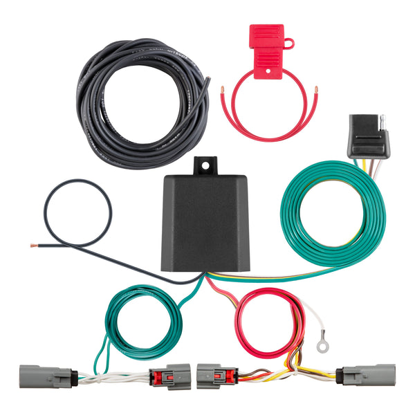 CURT 56487 Vehicle-Side Custom 4-Pin Trailer Wiring Harness, Fits Select Mazda CX-5, CX-50