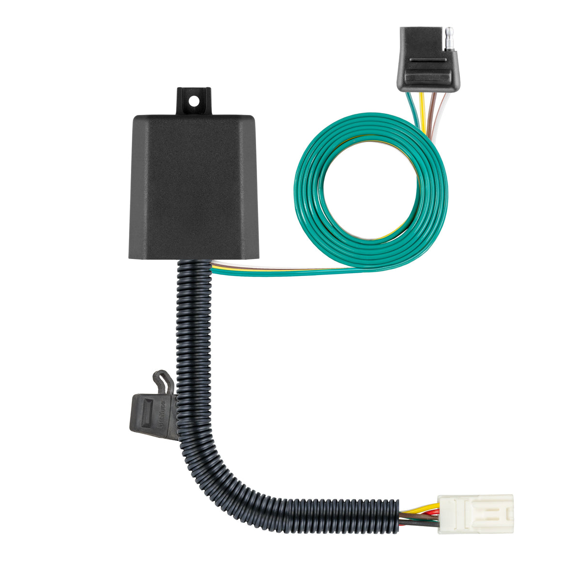 CURT 56489 Vehicle-Side Custom 4-Pin Trailer Wiring Harness, Fits Select Toyota Sienna