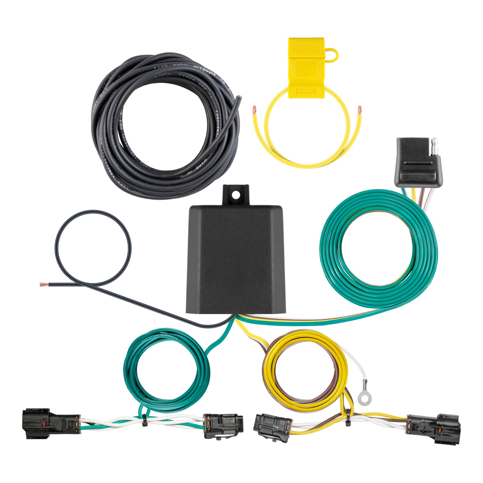 CURT 56499 Vehicle-Side Custom 4-Pin Trailer Wiring Harness, Fits Select Kia EV6