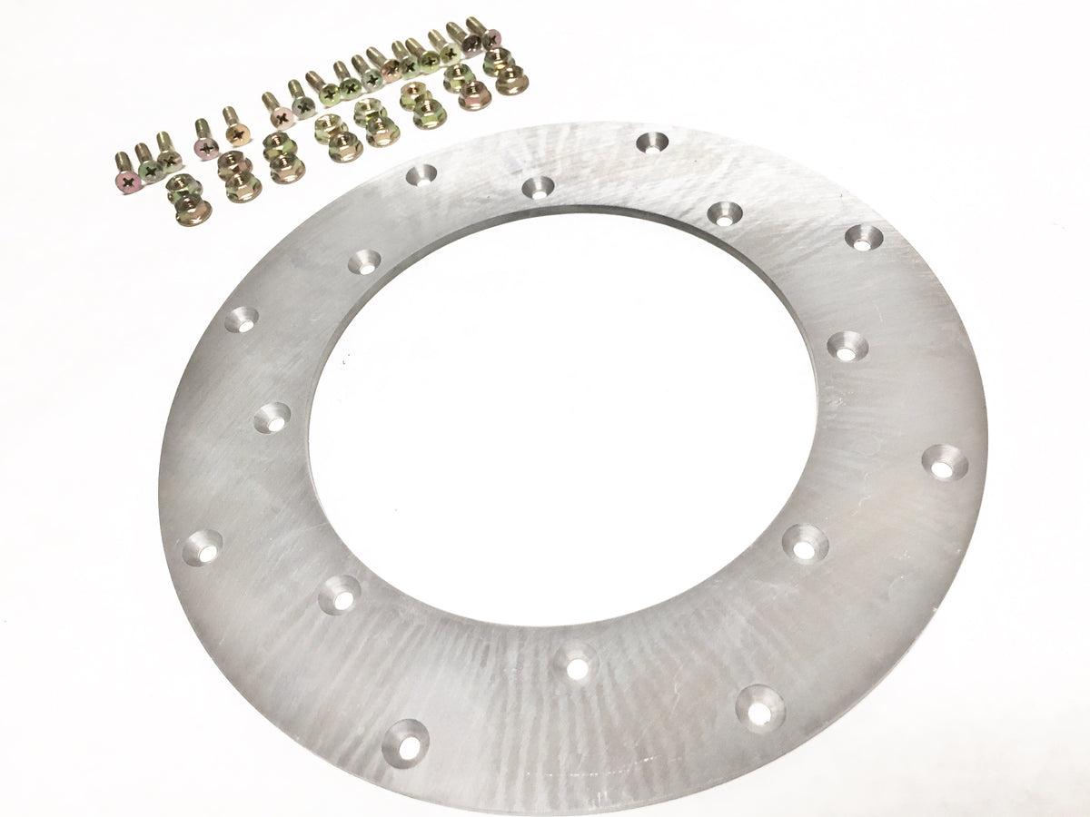 McLeod Heatshield Steel 18 Rivet Pattern 10.5in O.D. .140 Thick - 504105-18