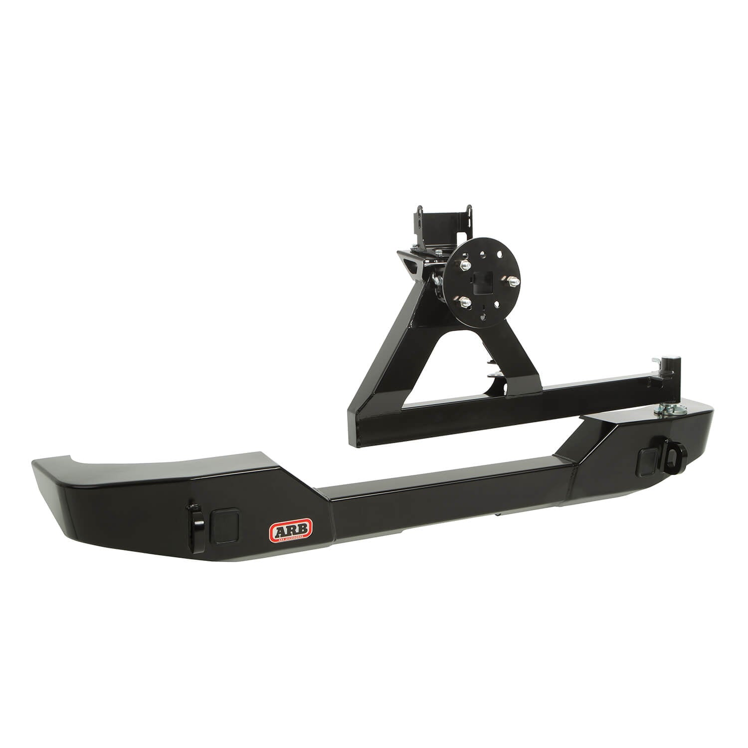 ARB Wheel Carrier For Tj/Yj Not Jk Rear Bar - 5750300 for 1987-2018 Jeep Wrangler - front view