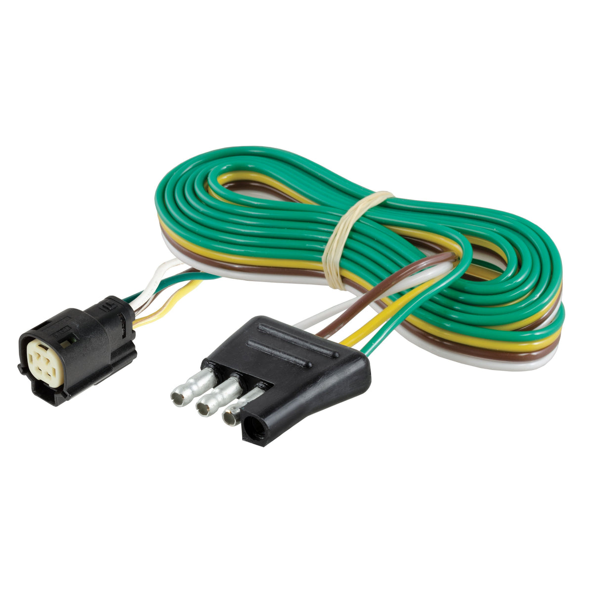 CURT 56503 Vehicle-Side Custom 4-Pin Trailer Wiring Harness, Fits Select Ford Escape