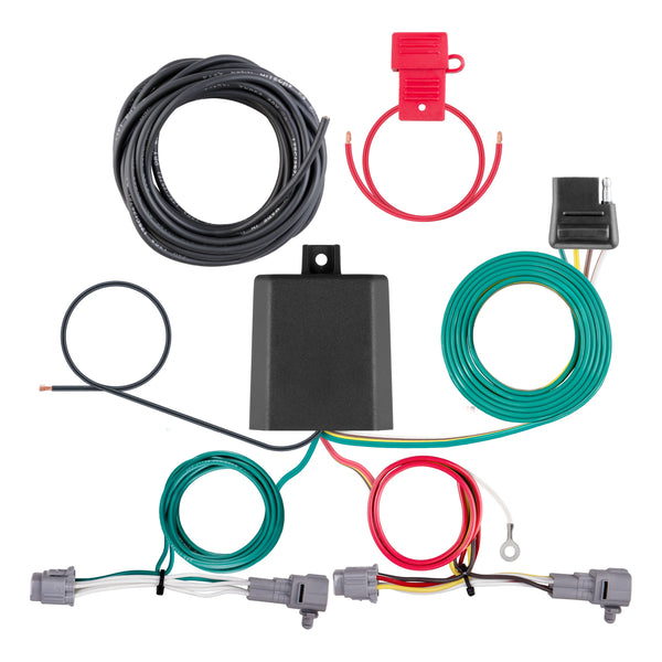 CURT 56516 Vehicle-Side Custom 4-Pin Trailer Wiring Harness, Fits Select Subaru WRX