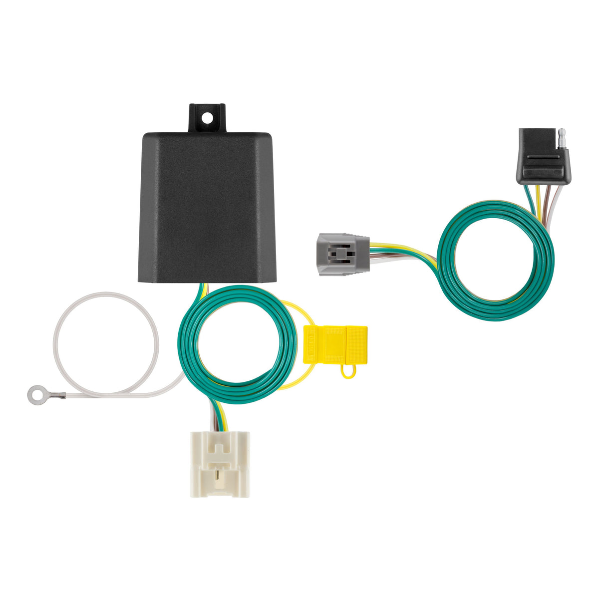 CURT 56524 Vehicle-Side Custom 4-Pin Trailer Wiring Harness, Fits Select Toyota Highlander, Grand Highlander, Lexus TX350, TX550h, TX55h+