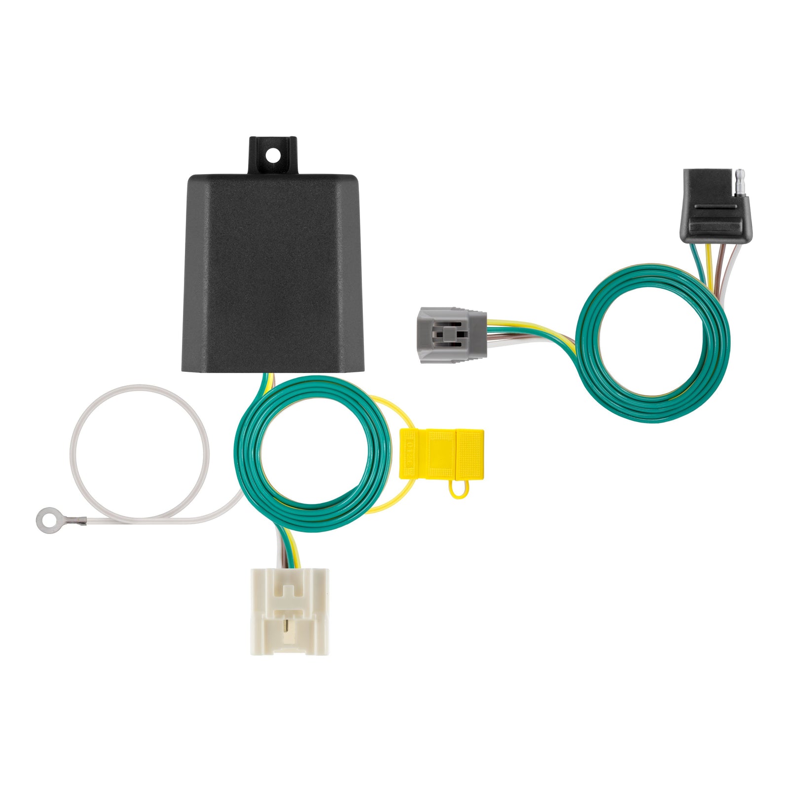 CURT 56524 Vehicle-Side Custom 4-Pin Trailer Wiring Harness, Fits Select Toyota Highlander, Grand Highlander, Lexus TX350, TX550h, TX55h+