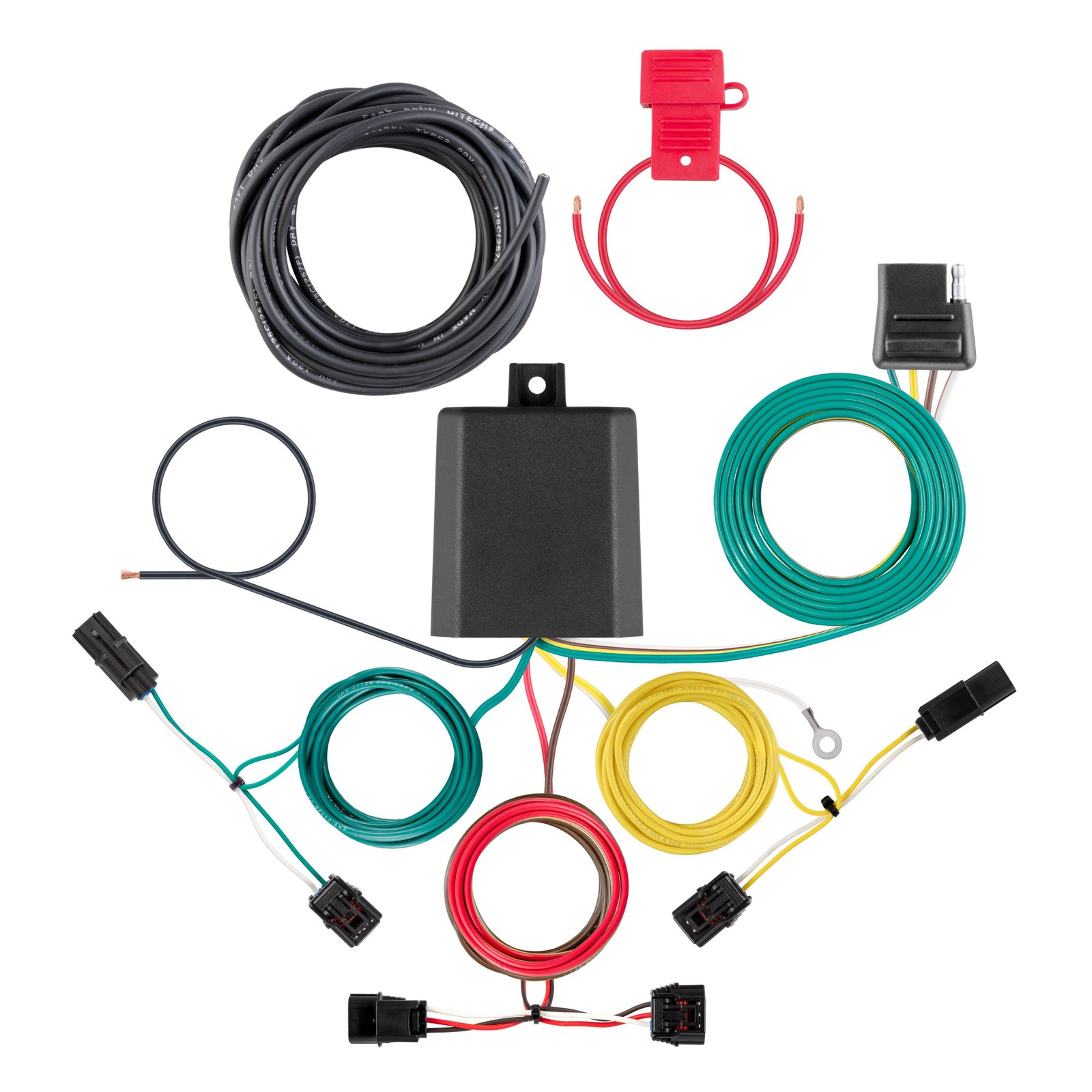 CURT 56525 Vehicle-Side Custom 4-Pin Trailer Wiring Harness, Fits Select Acura TLX