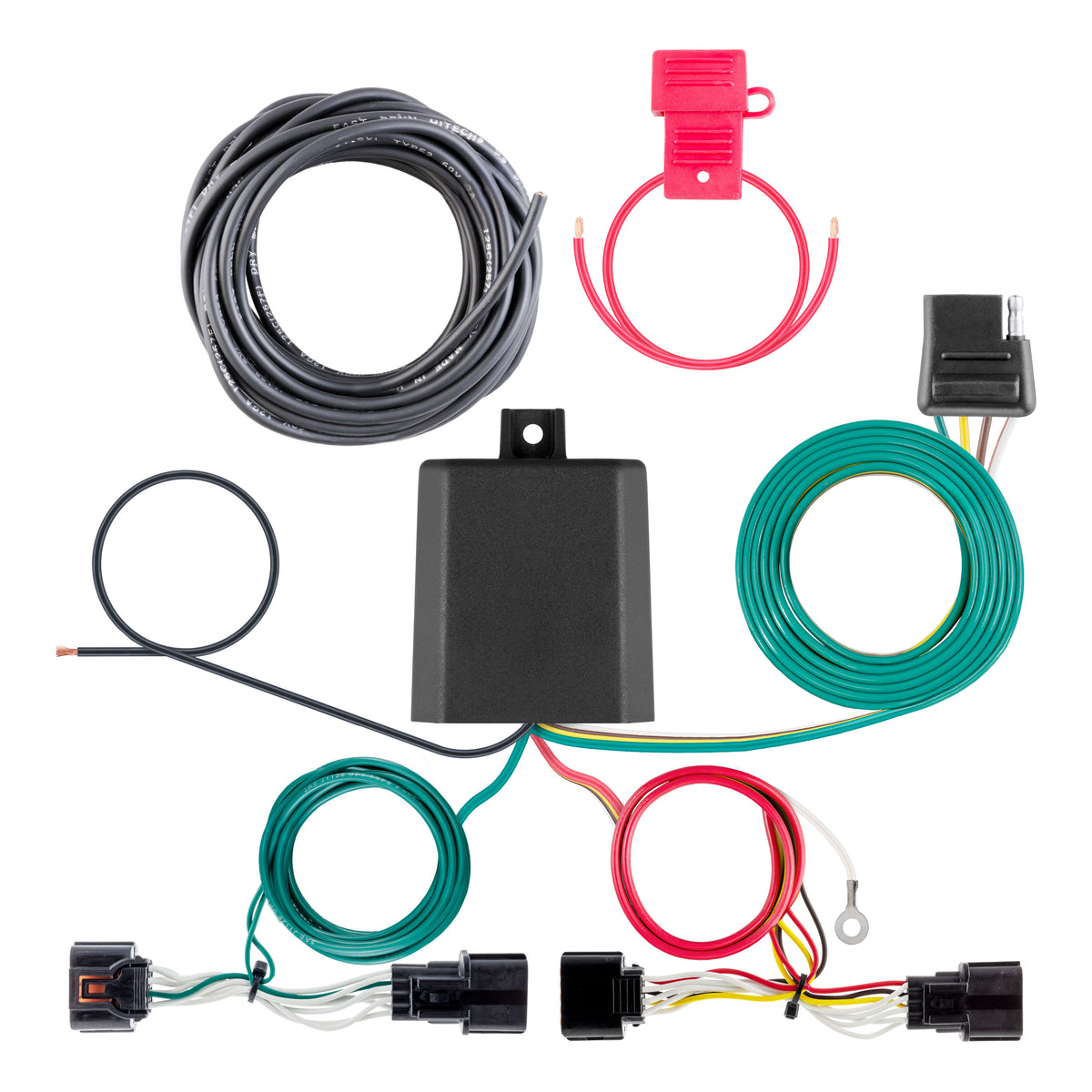 CURT 56526 Vehicle-Side Custom 4-Pin Trailer Wiring Harness, Fits Select Kia EV9
