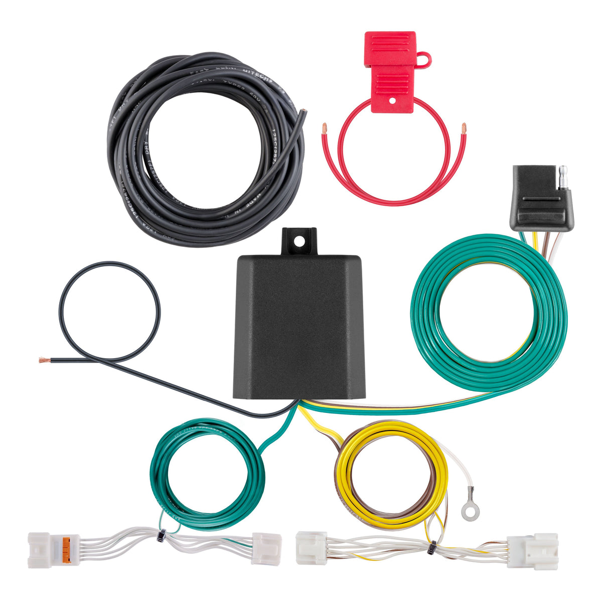 CURT 56529 Vehicle-Side Custom 4-Pin Trailer Wiring Harness, Fits Select Hyundai Sonata