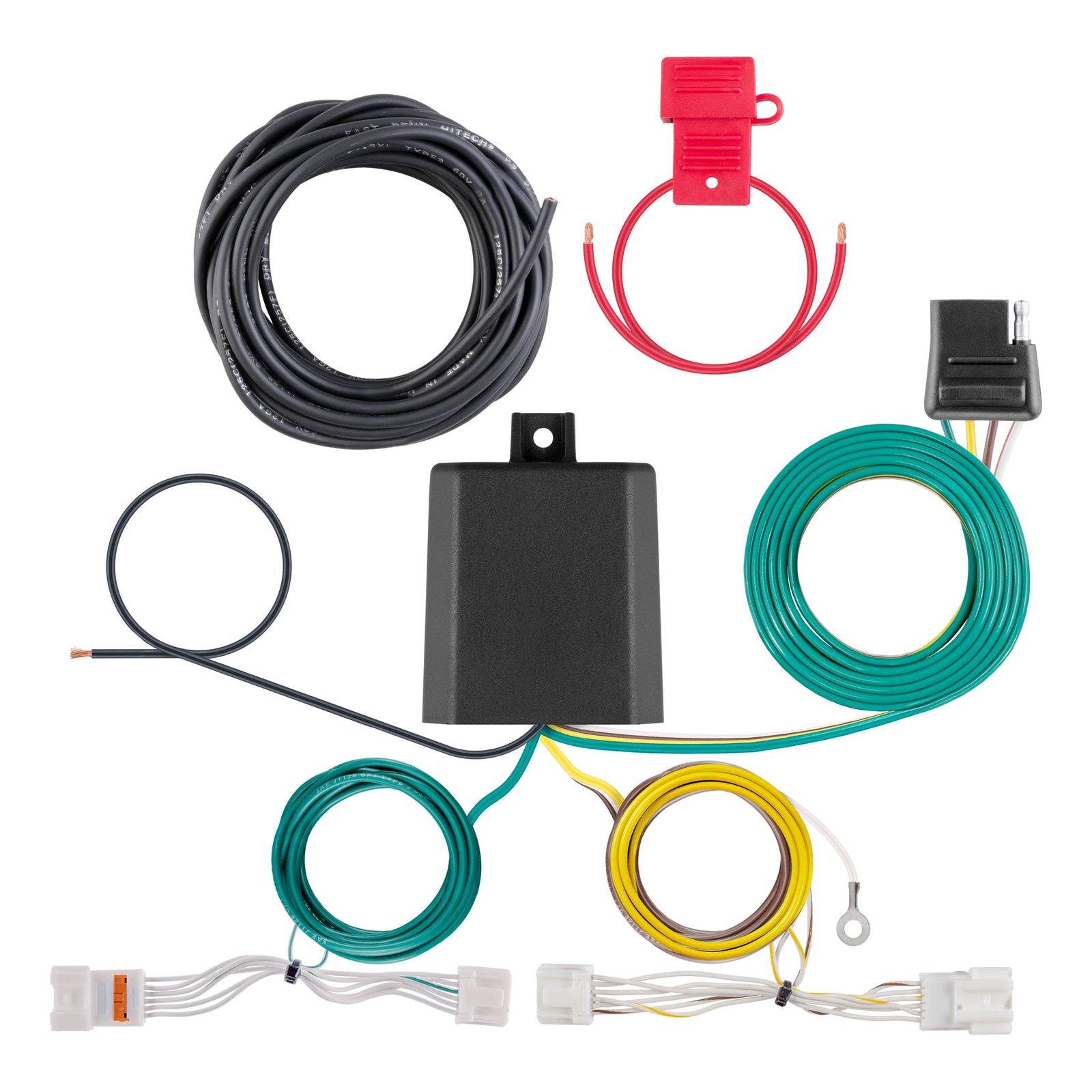 CURT 56529 Vehicle-Side Custom 4-Pin Trailer Wiring Harness, Fits Select Hyundai Sonata