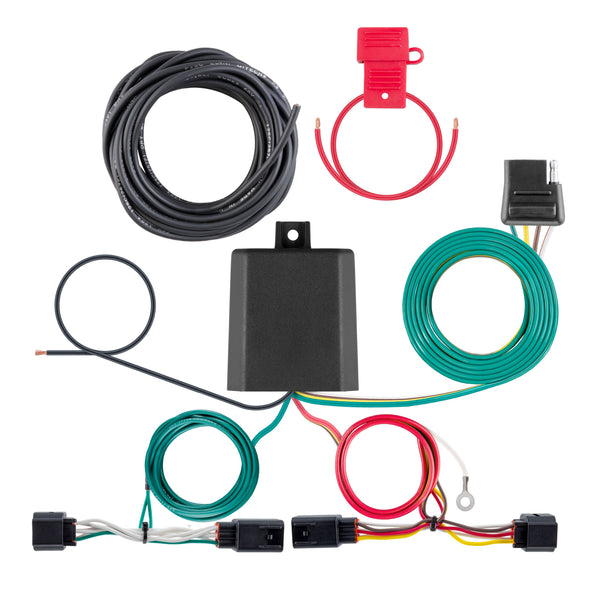 CURT 56530 Vehicle-Side Custom 4-Pin Trailer Wiring Harness, Fits Select Kia Sorento