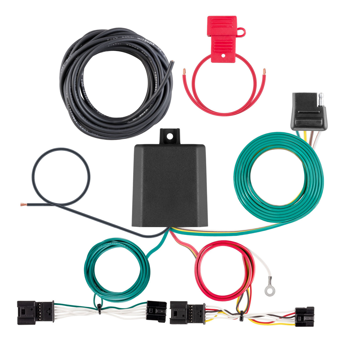 CURT 56531 Vehicle-Side Custom 4-Pin Trailer Wiring Harness, Fits Select Volvo XC60