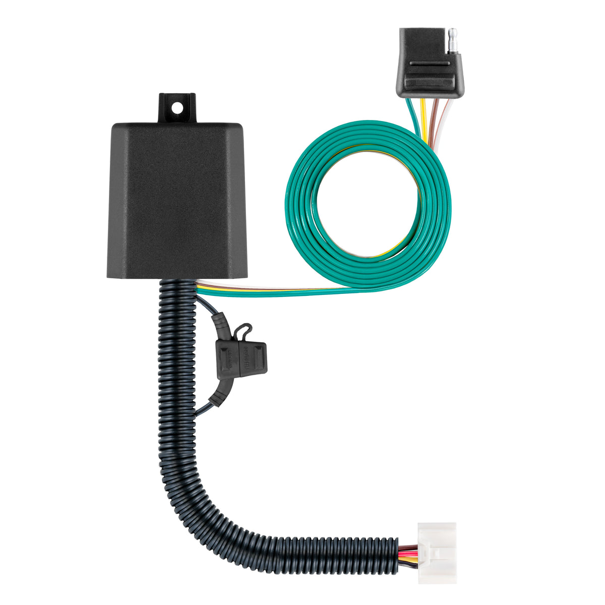CURT 56547 Vehicle-Side Custom 4-Pin Trailer Wiring Harness, Fits Select Acura MDX
