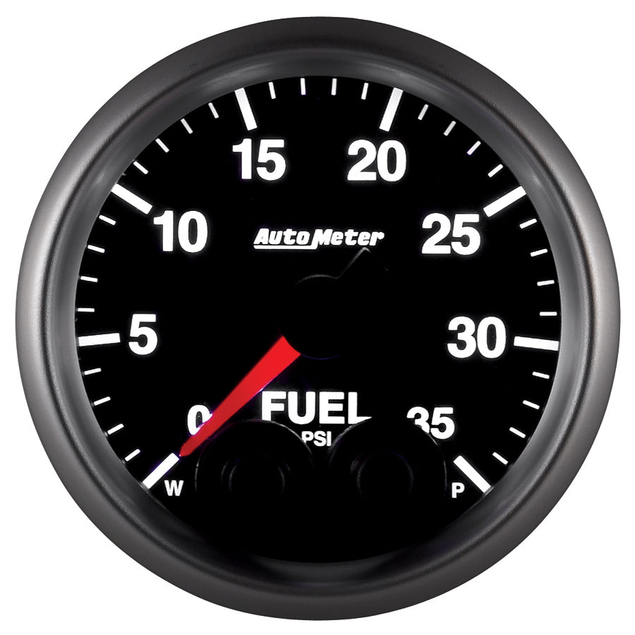 Autometer Elite 2-1/16in 0-35 PSI Fuel Pressure Stepper Motor w/ Peak & Warn - 5661