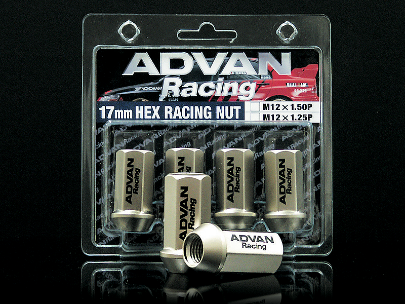 Advan Lug Nut 12X1.5 (Champagne Gold) - 4 Pack - Z8634