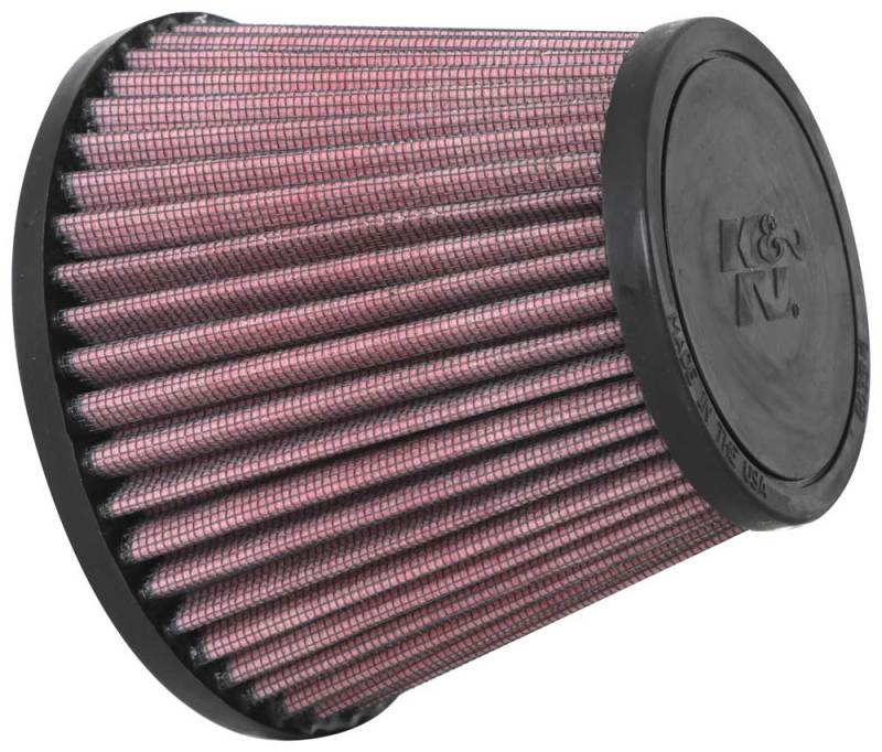 K&amp;N Universal Clamp-On Air Filter 2-3/8in. FLG / 5-3/16in. B / 3-1/2in. T X 4-11/32in. H - RU-8490