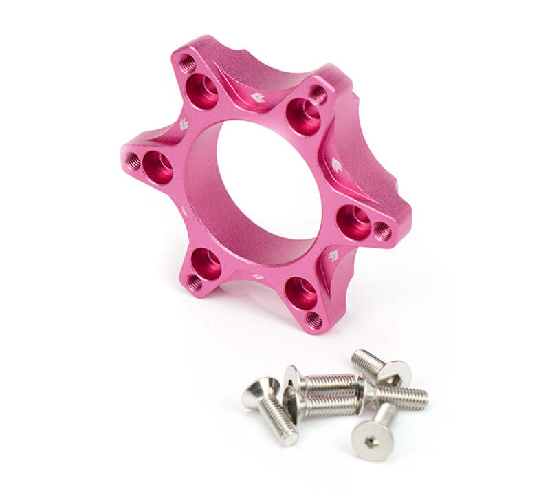 NRG Gaming Logitech Steering Short Hub - Pink - SRK-LOTH-PK - close-up view 2