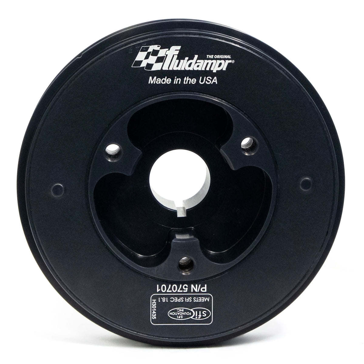 Fluidampr 08-15 Mitsubishi Evo X Steel Internally Balanced Damper - 570701