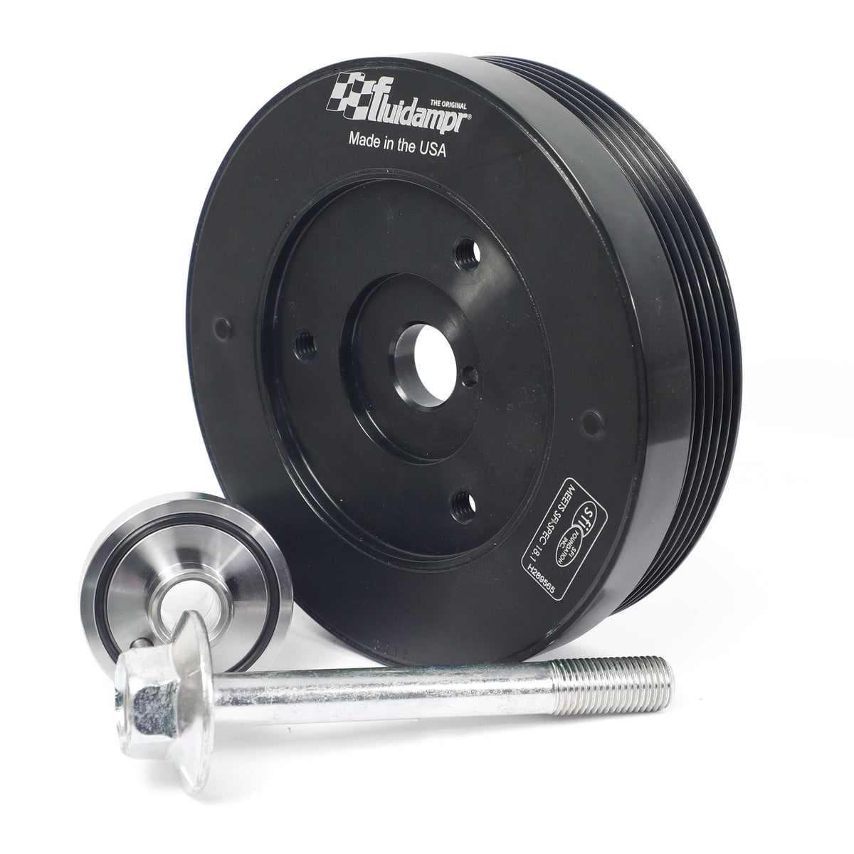 Fluidampr 2022+ Toyota GR86/Subaru BRZ (FA24F/FA24D) Steel Internally Balanced Damper w/Adapter Kit - 571111