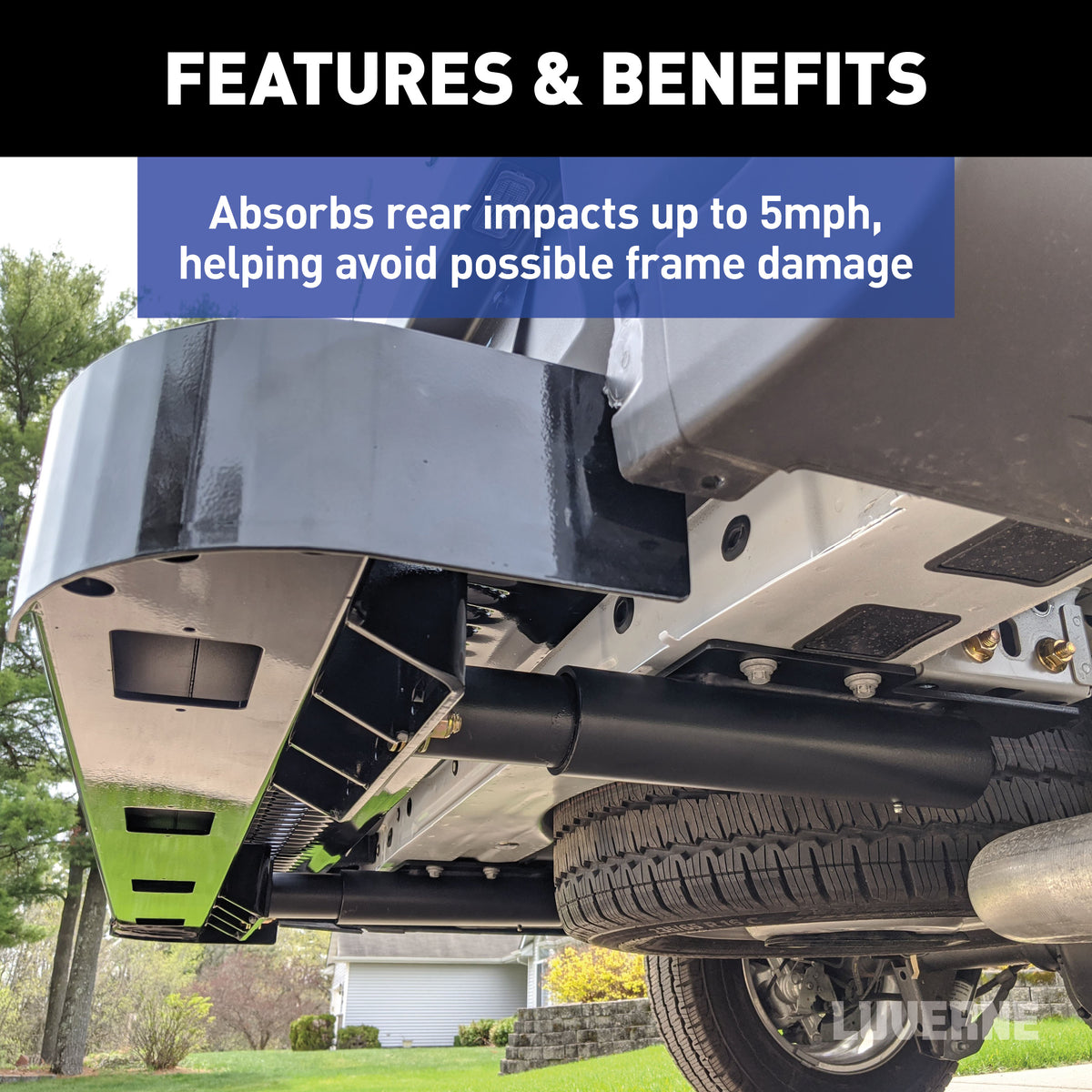 LUVERNE 571501 Impact Bumper Shock-Absorbing Bracket Kit