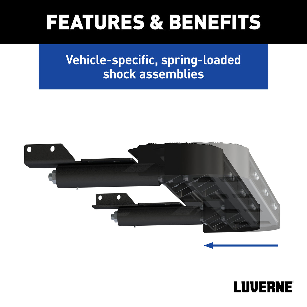 LUVERNE 571501 Impact Bumper Shock-Absorbing Bracket Kit