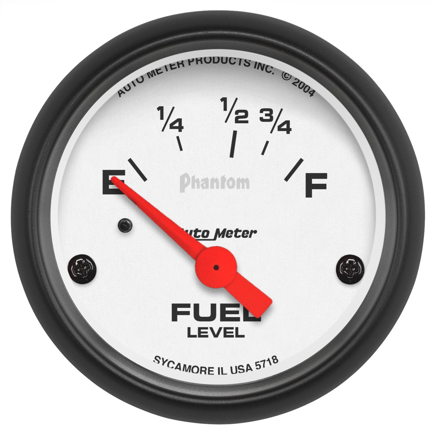 Autometer Phantom 2-1/16in Electrical Fuel Level Gauge 16-158 Ohms - 5718