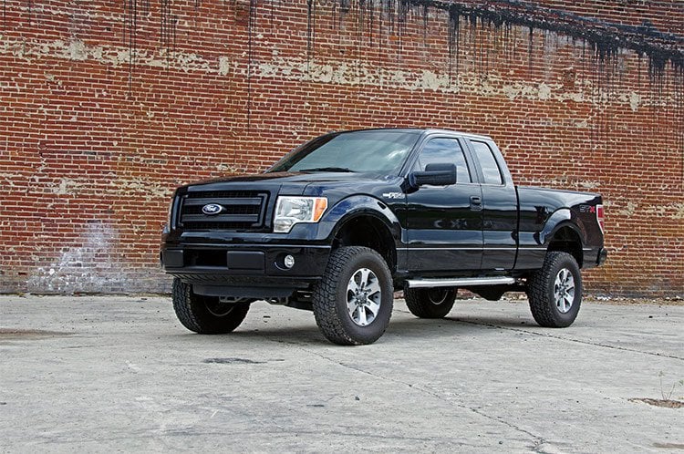 Rough Country - 6 Inch Lift Kit - Ford F-150 2WD (2009-2010) - 57331 for 2009-2010 Ford F 150 - angle view